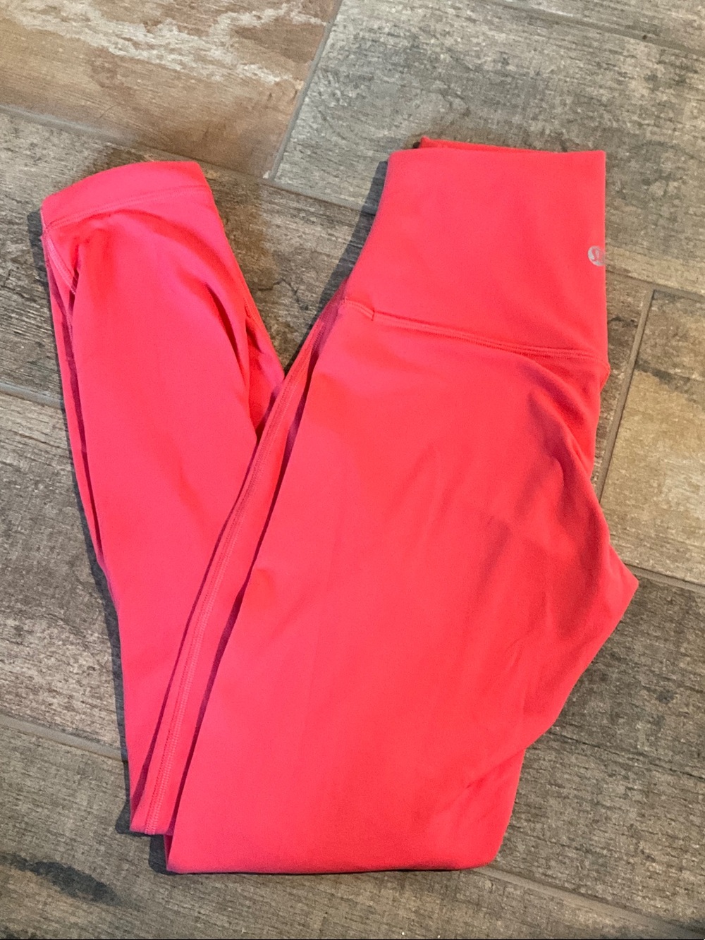 lululemon athletica Coral Pink High-Rise Leggings